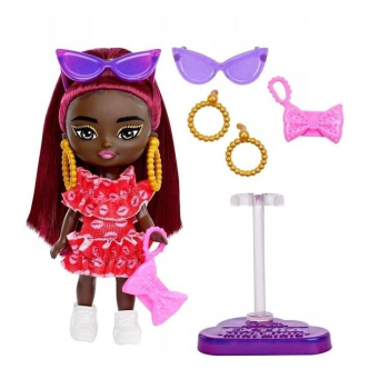 Barbie Extra Mini Minis Lalka falbanki HLN47